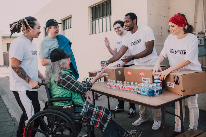 Local government aid distribution